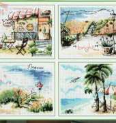 YEIDAM cross stitch 8b-760 Watercolor Story