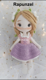 Green Frog Crochet - Thuy Anh - Đặng Thùy Anh - Rapunzel - Portuguese - Translated