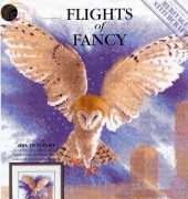 Heritage Stitchcraft FFOF483 Flights of Fancy - Owl in Flight by John Clayton