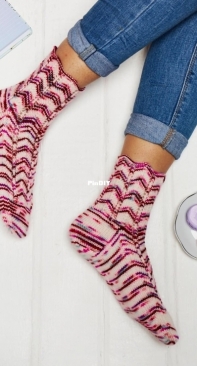 Aguayo Socks by Rita Taylor-Free