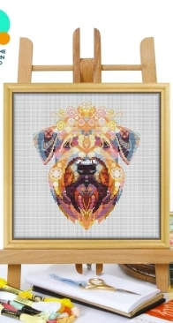 Awesome Pattern Studio - CS796 - Soft Coated Wheaten Terrier XSD