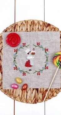 Cream Dessert from Cross Stitch My Home by Tania Santarelli XSD + PCS