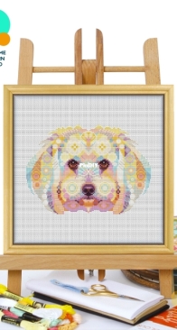 Awesome Pattern Studio - CS2112 - Mandala Coton de Tulear XSD