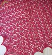Karin Lace Shawl by Evelyn A. Clark