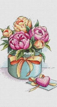 Peonies by Nadezhda Nagornaya