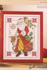 Scandinavian Father Christmas by Lesley Teare from Cross Stitch Gold 79