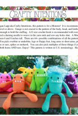 Crafty Intentions - Megan Lapp - Choose your own Adventure Monster - Spanish