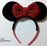 Lizzy Jade Creations - Jenna Johnston -  Minnie Mouse Inspired Headband - Free