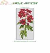 Needle Artistry - Red Chrysanthemum