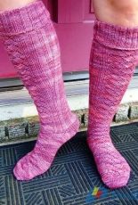 Red Dwarf Socks-The Knee High Version by Cristi H. Payne-Free