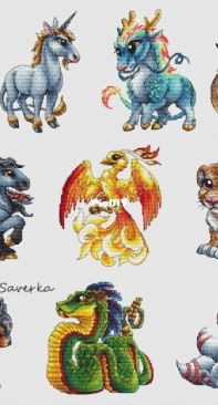 mystical animals by Saverka - Savera / Victoria Kuznetsova
