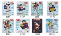 Dimensions - Wind Chimes 8586 No Pouting Wind Chimes, 8587 Snowman Wind Chimes, 8588 Babys First Christmas Wind Chimes, 8591 Merry Penguin Wind Chimes, 8594 Believe Wind Chimes, 8769 Snowmans Best Friend, 18356 Santa Wind Chimes, 72525 Birdhouse Wind Ch