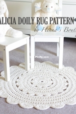 Hennas Boutique - Henna Huczkowski - Alicia Doily Rug 28 inches