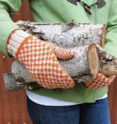 Sugar and Spice Mittens by Kelley Pekun /KnitPicks