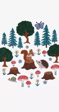 DMC - Woodland Creatures / Animaux des Bois - Free