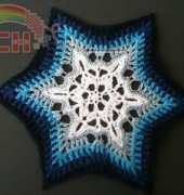 CherylDeeCrochet - Cheryl Dee Floyd - Arctic Whisper Snowflake Hexagon