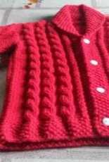 Vivis  red sweater