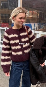 Key Cardigan by PetiteKnit - Russian translated