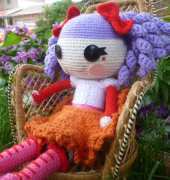 Adorabelle Plushies- Lalaloopsy Big Top Peanut Type Doll