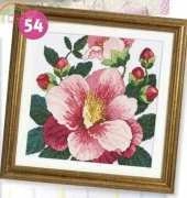 Camellia by Lesley Teare from Cross Stitch Crazy 178