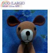 OleCrafts - Large Dog High 22 cm