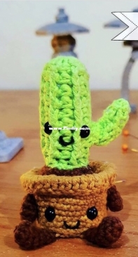 Amigu Law - Friends Cactus and Flower Pot - Free