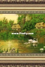 Levron Swans in the Lake