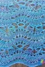 Ocean Waves Stole by Heddi Craft-Free
