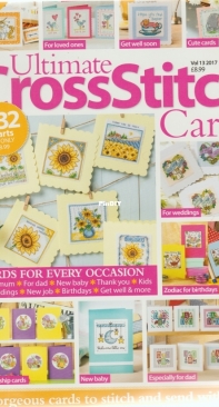 Ultimate Cross Stitch - Cards - Vol. 13 - 2017