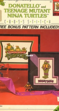Plaid - Teenage Mutant Ninja Turtles 9003 - Donatello and Teenage Mutant Ninja Turtles