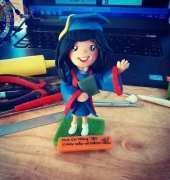 Chibi Graduation Girl