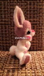 Bunny - needle felting
