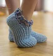Crochet by Jennifer- Jennifer Dougherty- Chunky Adult Slipper pattern