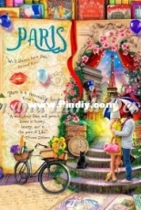 HAED HAEAIS 16499 Life Is An Open Book Paris by Aimee Stewart
