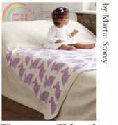 ROWAN-Bunny Blanket by Martin Storey-Free