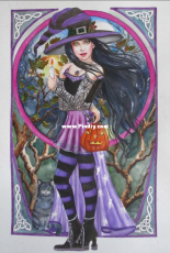 HAED HAEGAZ 37667 Samhain by Gabriella Szabo (Large Format)