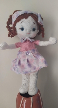 Amigurumi baby girl