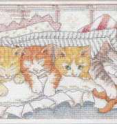 Dimensions Sunset 13570 - Sleepy Kittens