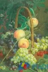 Golden Kite GK 2775 Basket with Grapes and Cherries (small)