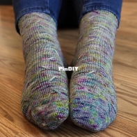 Walk Without Rhythm Socks by Carolyn Lisle