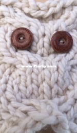 Owl Cowl with Cable Tutorial by Stephanie Maples-Free
