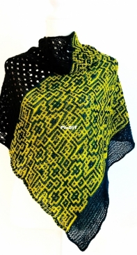 Symbolism Triangle Scarf by Marci Marra - Free