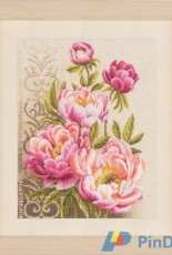 Vervaco PN-0147825 Peonies and Swirls