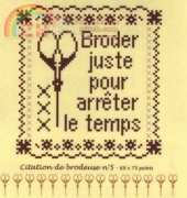Brin par brin - Citation de brodeuse n° 5
