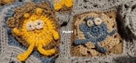 Monster bed spread