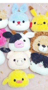Stuffed Amigurumi - Kapi - Khánh Phụng - SA Animal Keychain Chap1
