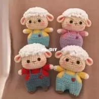 Angelas Handcrafts - Angela Newco - Cute Lamb