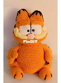 Stringy Ding Ding - Olive - Garfield Amigurumi - Free