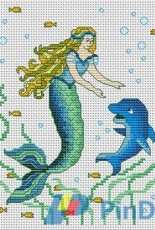 Club Point de Croix - Mermaid and Dolphin