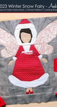 Easy Patchwork Shop -  2023 Winter Snow Fairy - Amber - English